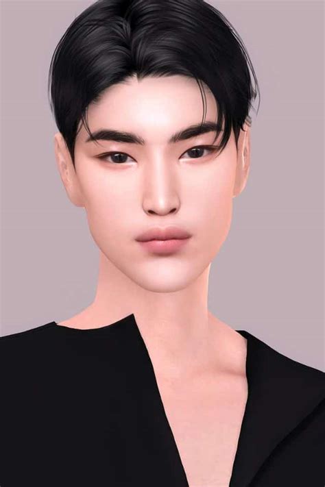 Sims 4 Male Lips Cc