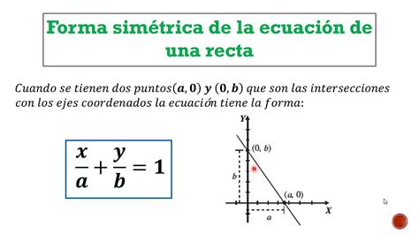 Forma Simetrica De La Ecuacion De La Recta Youtube