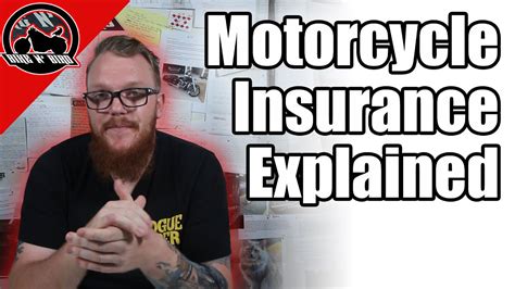 All You Need To Know About Motorcycle Insurance Youtube