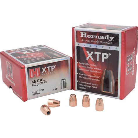 Hornady Hp Xtp® 45 230 Grain Bullets Academy