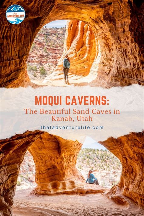 Moqui Caverns The Beautiful Sand Caves In Kanab Utah That Adventure