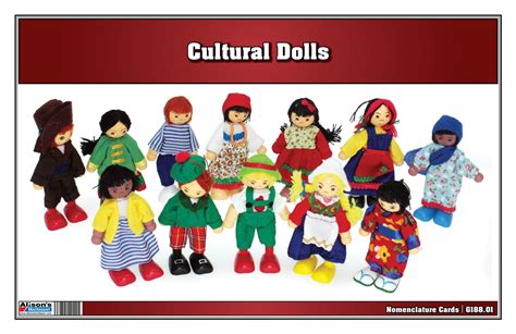 Montessori Materials Cultural Dolls