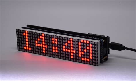 Esp8266 Led Matrix Clock Sonocotta