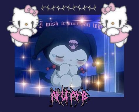 𝔥𝔲𝔫𝔫𝔦𝔢𝔟𝔲𝔪 Creepy Cute Hello Kitty Goth Aesthetic