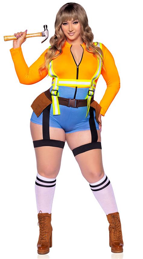 Plus Size Sexy Construction Worker Costume Plus Size Sexy Construction Costume Yandy Com