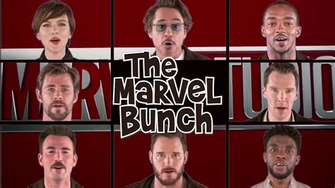 The Marvel Bunch Ten Years Of The Mcu Edition Jimmy Fallon Youtube