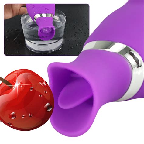 Vibrateur pour Clitoris et tétons Double Stimulation suceur de langue jouets sexuels pour