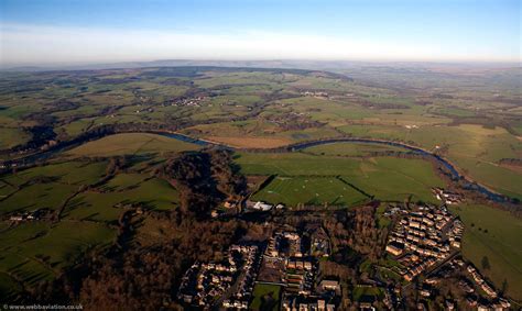 Brockhall Village From The Air Aerial Photographs Of Great Britain By