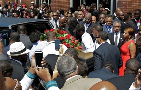 funeral for michael brown draws thousands