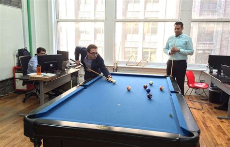 How Do Pool Tables Increase Office Productivity