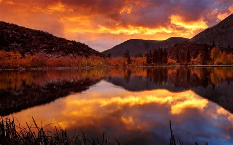 landscapes, Nature, Autumn, season , Reflections Wallpapers HD ...