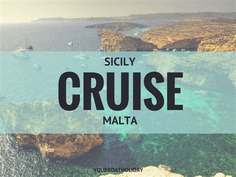 Sicily Malta Cruise Catamaran Sail And Motor Yacht Sicily Malta Boat Trips