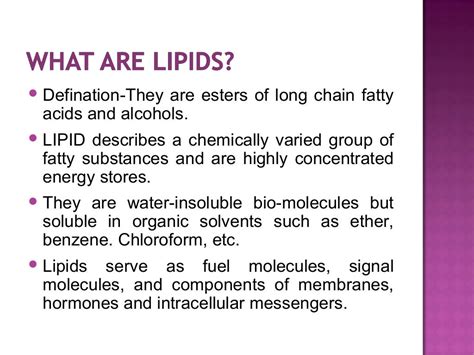 Introduction Of Lipids