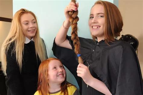 Eddlewood Teenager Braves The Chop For Little Princess Trust Daily Record