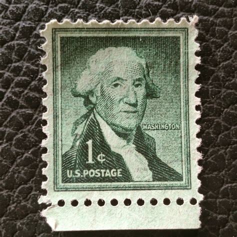 Mavin Rare Vintage George Washington One 1 Cent Stamp Us Postage