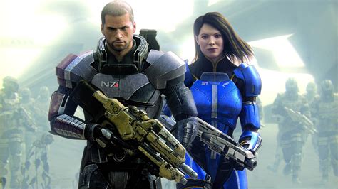 Download Commander Shepard And Ashley Williams In Mass Effect 3