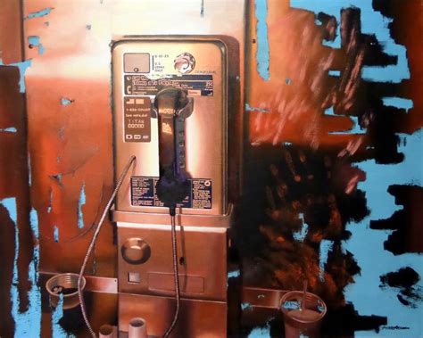 Payphone Painting By Antti Rytkonen Saatchi Art
