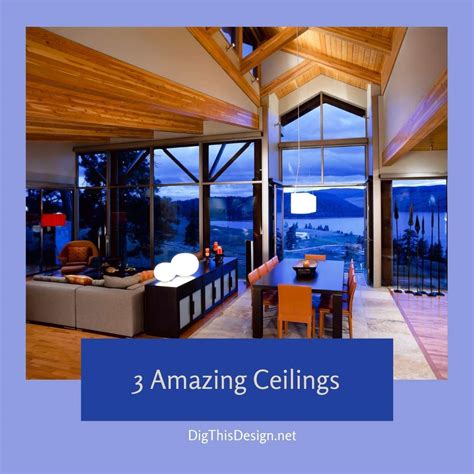 3 Amazing Ceilings Dig This Design
