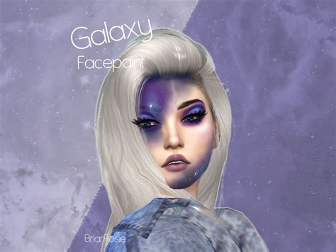 The Sims Resource Galaxy Makeup Facepaint