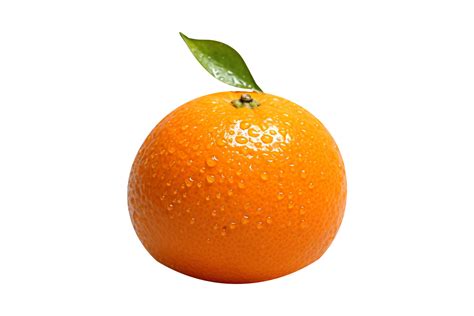 Fresh Single Orange Fruit Isolated On Transparent Background 27143761 Png
