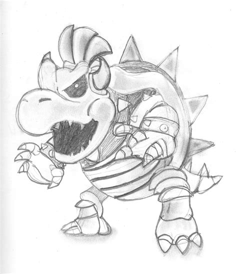 1294x1500 bowser coloring pages baby page free printable. Coloring Page Of Bowser Junior - Coloring Home