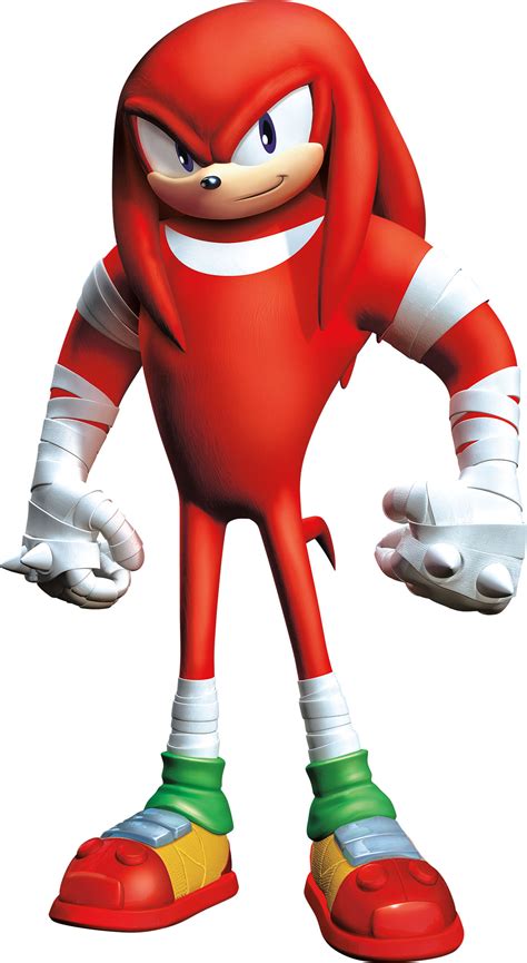 Knuckles The Echidna From The Sonic Series Game Art Hq