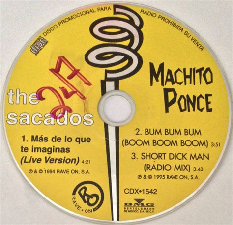 Mas De Lo Te Imaginas Bum Bum Bum Short Dick Man By The Sacados Machito Ponce 1995 Cd