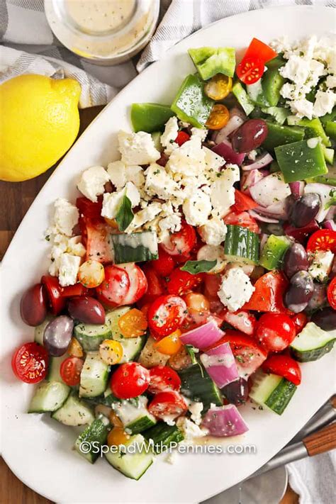 Greek Salad Dressing Quick And Full Of Flavor Spend With Pennies