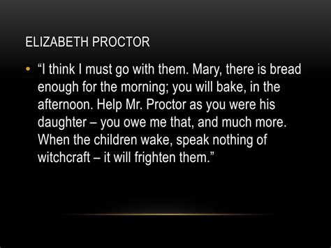 Elizabeth Proctor Quotes With Page Numbers