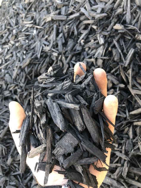 Black Chip Mulch