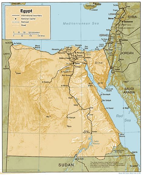 Free Egypt Maps