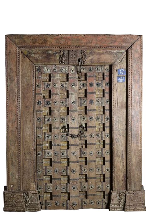 Massive Indische Antik Tür 130 Alt Kaufen Bei Luxury Park