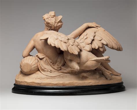 Albert Ernest Carrier Belleuse Leda And The Swan French Paris The Met