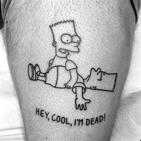 Top 148 Imagenes De Tatuajes De Bart Simpson Theplanetcomicsmx