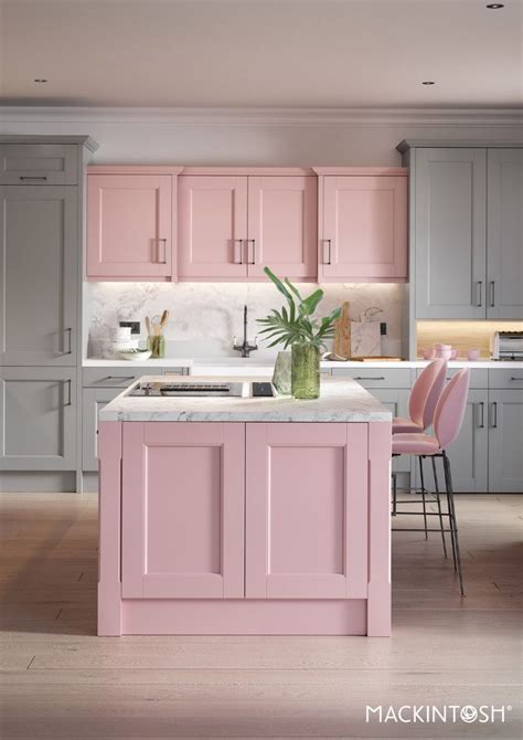 From neutral palettes to bold color schemes here are 26 kitchen paint ideas you can easily copy. Pink Kitchen | Home decor kitchen, Interior design kitchen ...