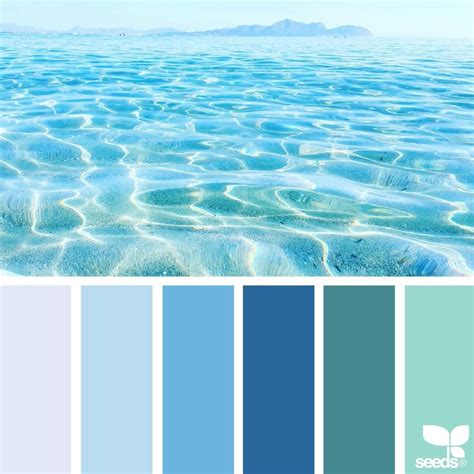 Ocean Inspired Color Palettes Color Palette Bright Beach Color My Xxx Hot Girl