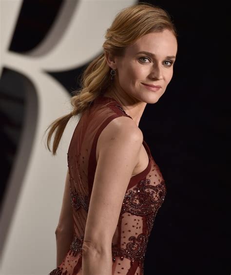 Diane Kruger Wears A Naked Dress To The Vanity Fair Oscars After Party Shoes Post Hot