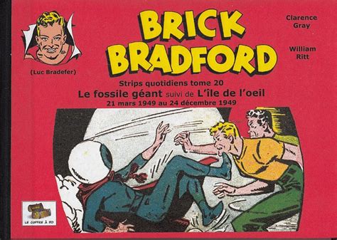 Luc Bradefer Brick Bradford Coffre à Bd Sq20 Brick Bradford