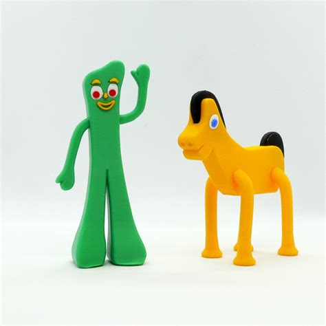 Free Stl File Gumby And Pokey 🐎・3d Print Object To Download・cults
