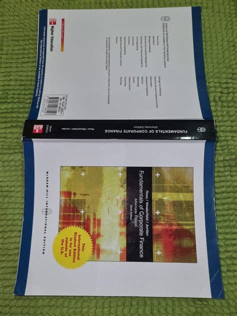 Fundamentals Of Corporate Finance Alternate Edition 9th Edition