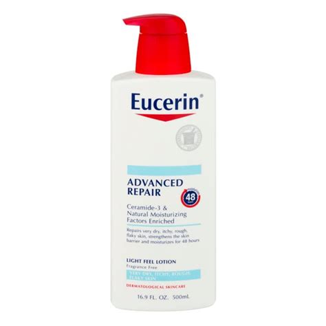 Save On Eucerin Advanced Repair Light Feel Lotion For Dry Skin Fragrance Free Pump Order Online
