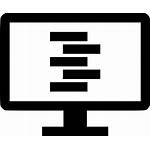 Icon Program Computer Code Screen Monitor Lines