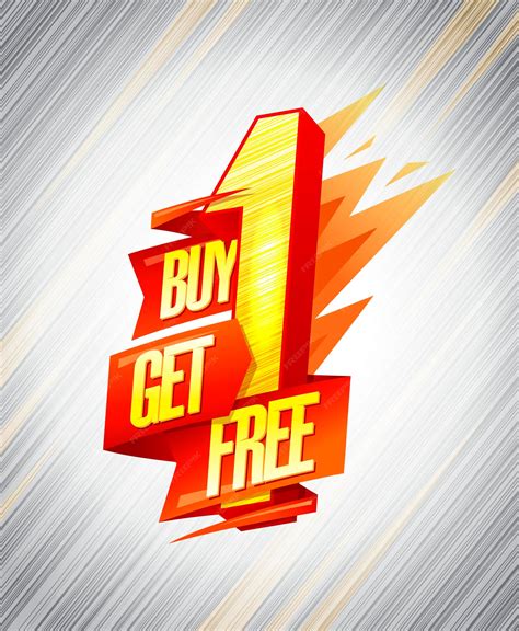 Premium Vector Buy One Get One Free Sale Banner Design