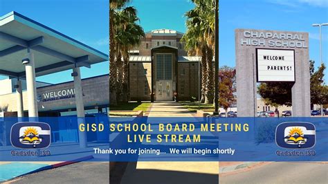 Gisd School Board Meeting August 11th 2022 Youtube