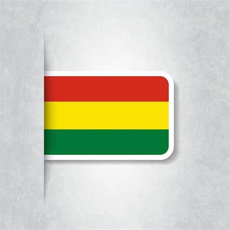 Bandeira Da Bolívia Vetor Premium