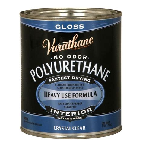 Varathane 1 Qt Clear Gloss Water Based Interior Polyurethane 2 Pack