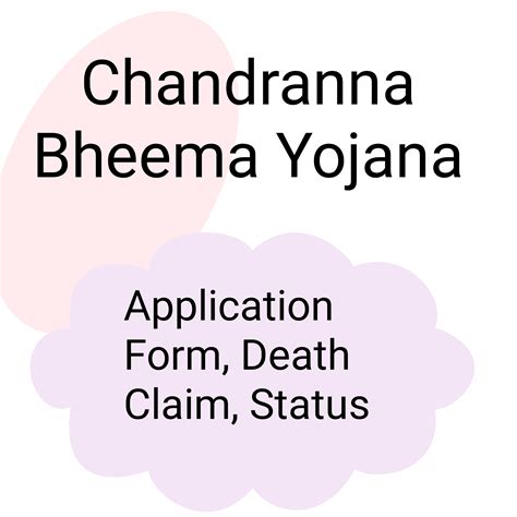 Chandranna Bheema Yojana || Application Form, Death Claim, Status - ETSBUY