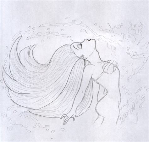 my drawing of ariel disney princess fan art 24893561 fanpop