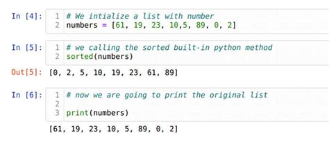 Introduction To Sorting In Python With Sorted List Sort And An Gambaran