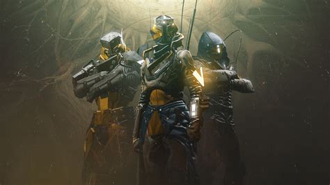 Destiny 2 Shadowkeep Three Warriors Standing Hd Games Wallpapers Hd